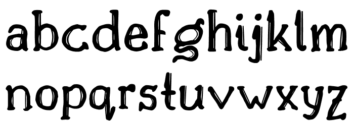 Drukaatie burti 字体 小写
