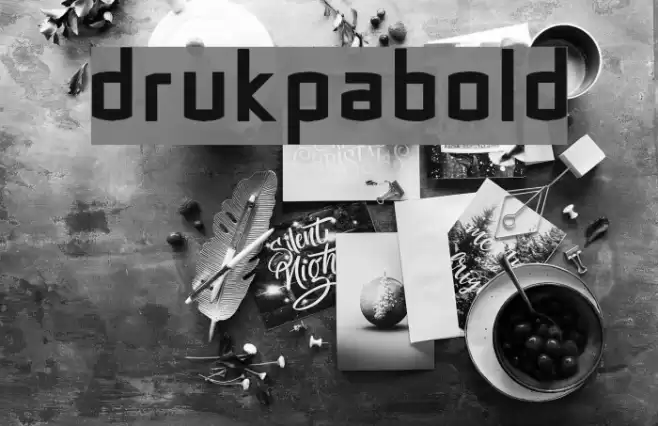 DrukpaBold Polices examples