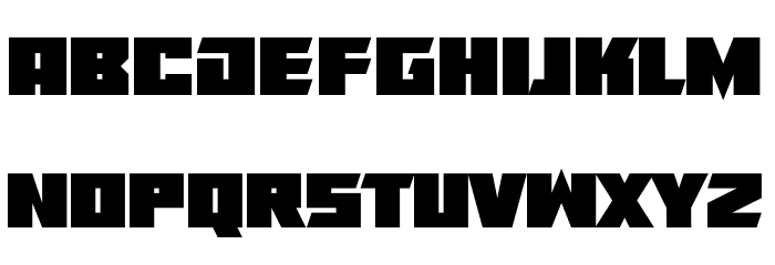 Drum N Bass 22 Font LOWERCASE