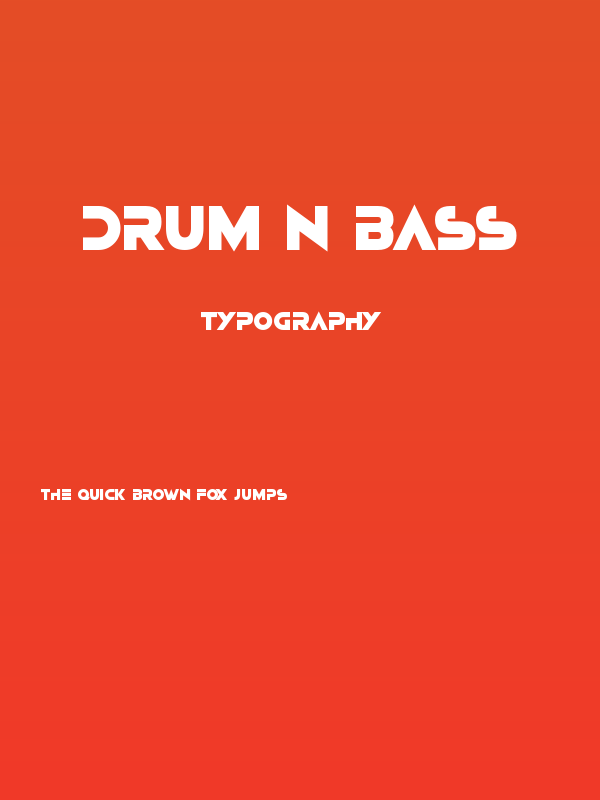 Drum N Bass Poster