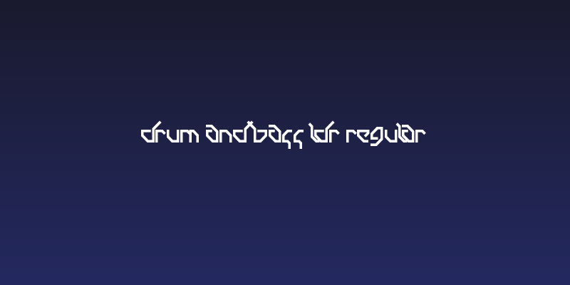 Drum and Bass LDR Regular Social Header