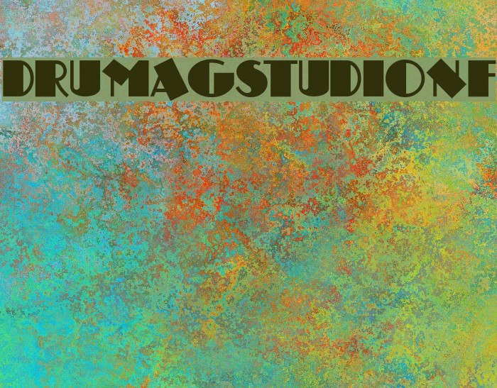 DrumagStudioNF Font examples
