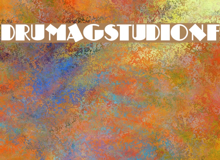 DrumagStudioNF Font examples