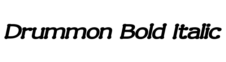 Hanson Bold Italic. Bold italic font