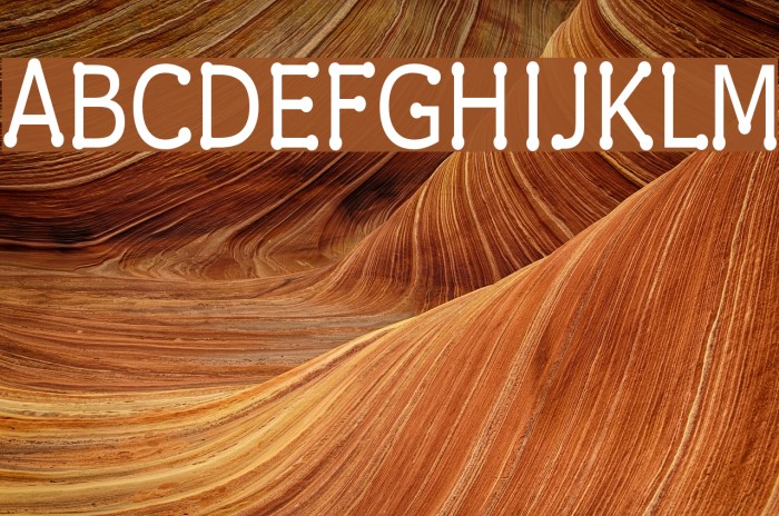 Drummon Narrow Font examples