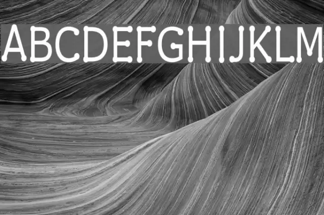 Drummon Narrow フォント examples