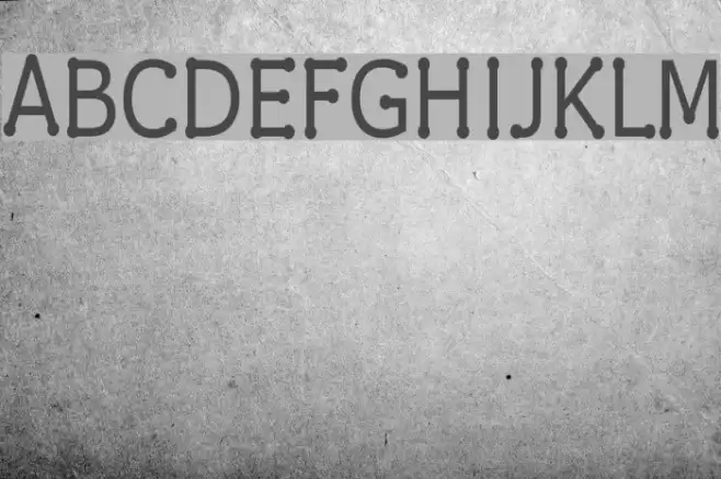 Drummon Narrow フォント examples