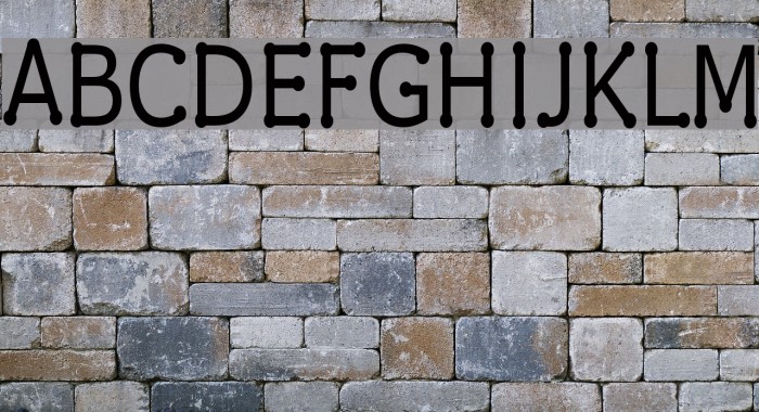 Drummon Narrow Font examples