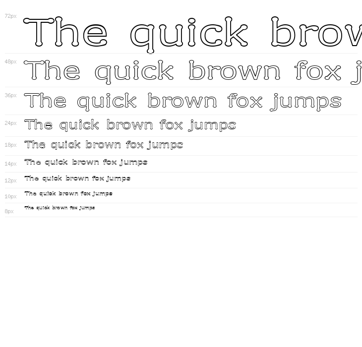 Drummon Outline Waterfall