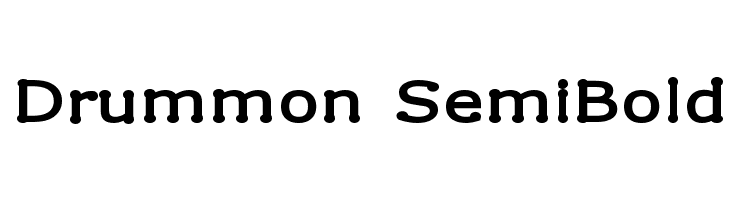 Drummon SemiBold Font