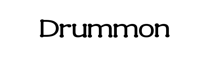 Drummon Font