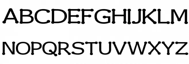 Drummon Шрифта ВЕРХНИЙ