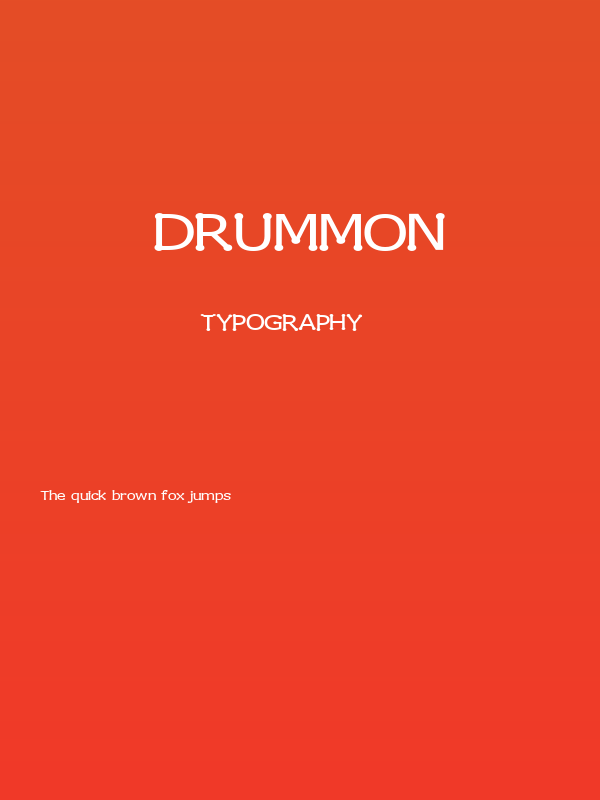 Drummon Poster