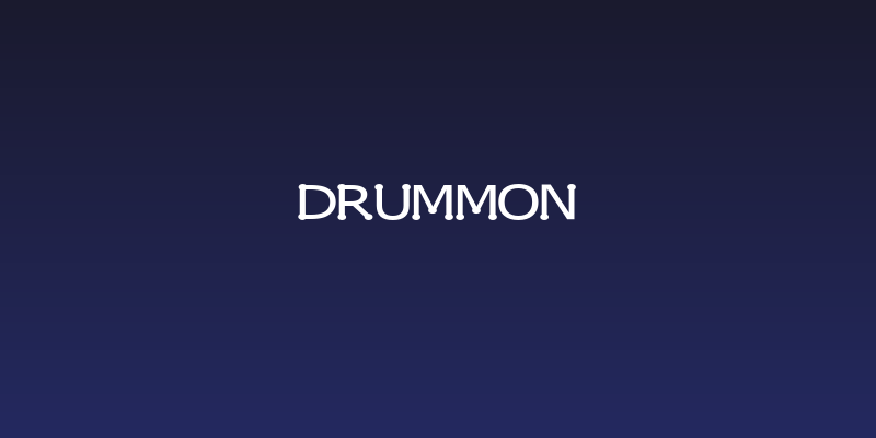 Drummon Social Header