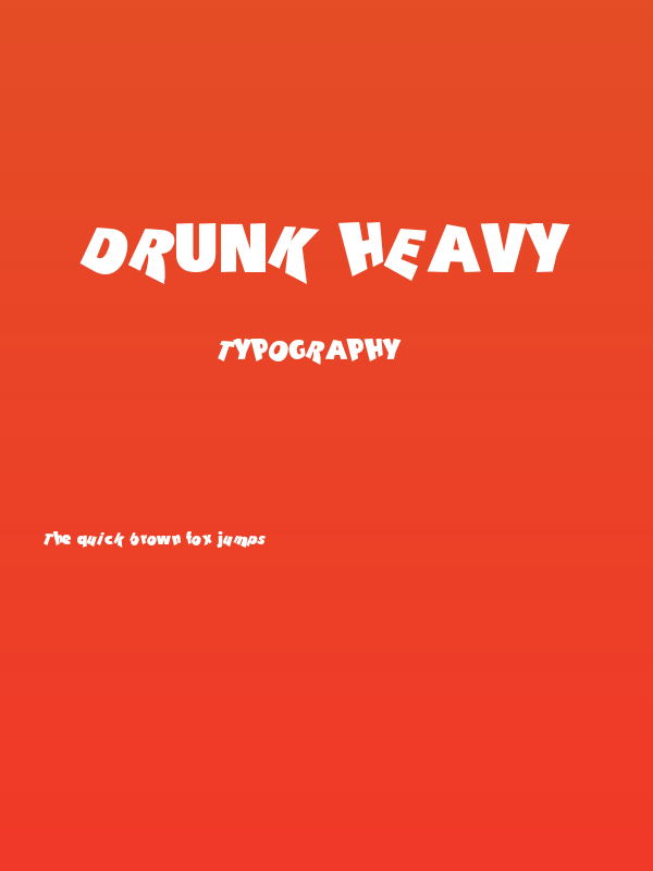 Drunk Heavy Poster