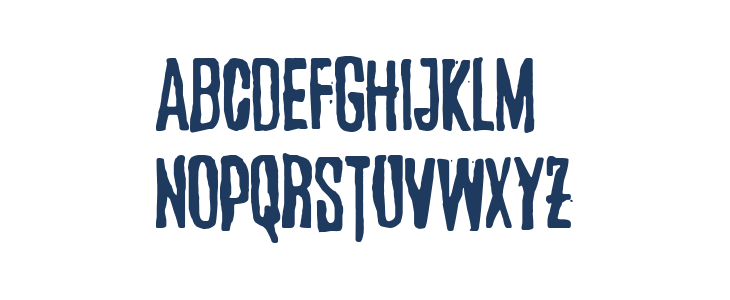 Drunk Painter Uppercase