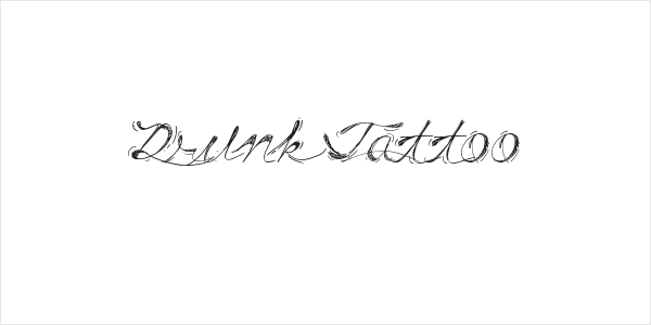 Drunk Tattoo Logo