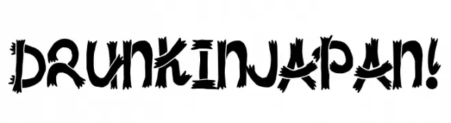 Drunk in Japan!  Frei Schriftart Herunterladen
