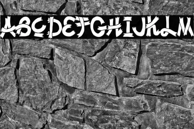 Drunk in Japan! Font examples