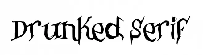 Drunked Serif  baixar fontes gratis