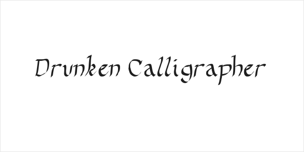 Drunken Calligrapher Logo