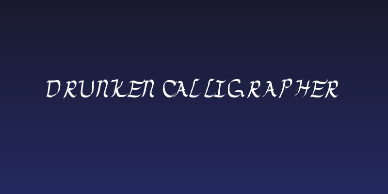 Drunken Calligrapher Social Header