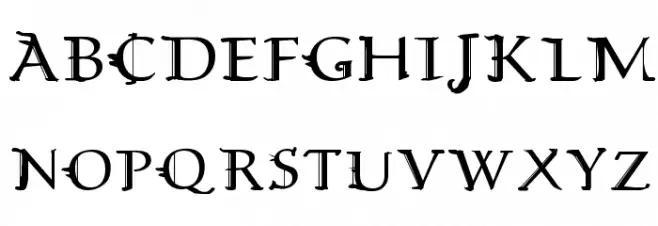Drunken Gryphon Schriftart Groß