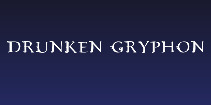 Drunken Gryphon Social Header