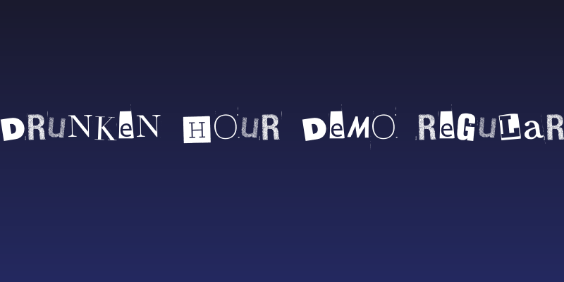 Drunken Hour DEMO Regular Social Header