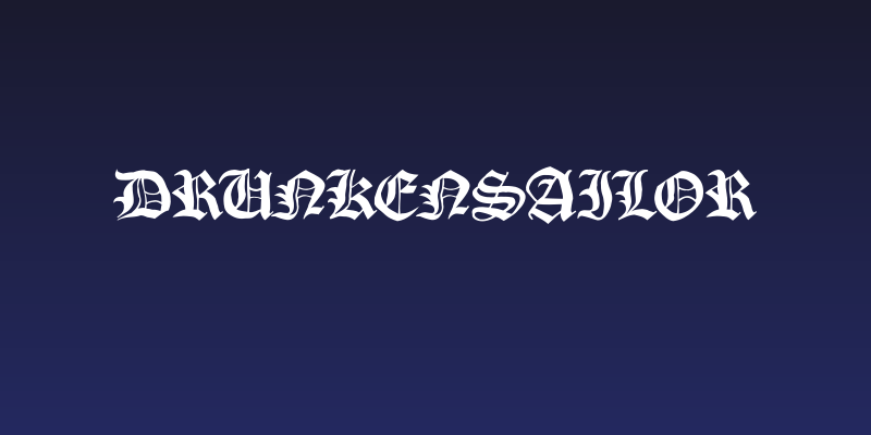 DrunkenSailor Social Header