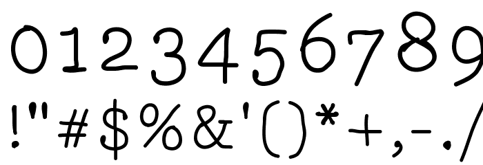 DrunkenSerif Font OTHER CHARS