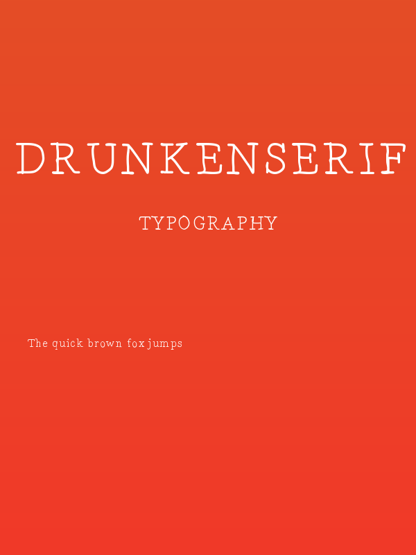 DrunkenSerif Poster