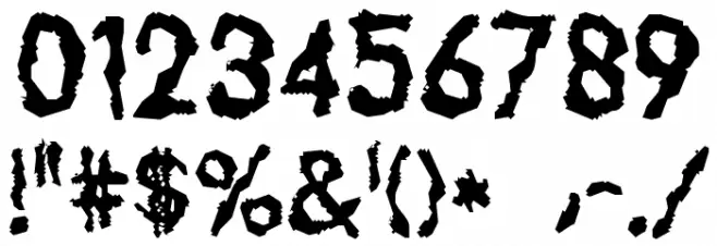 Drunker [sRB] Font OTHER CHARS