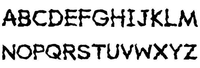 Drunker [sRB] Font UPPERCASE