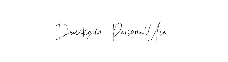 Drunkgun [ PersonalUse ]  Descarca Fonturi Gratis
