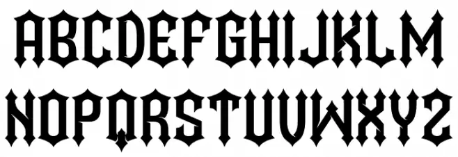 Drunks Regular Schriftart Groß