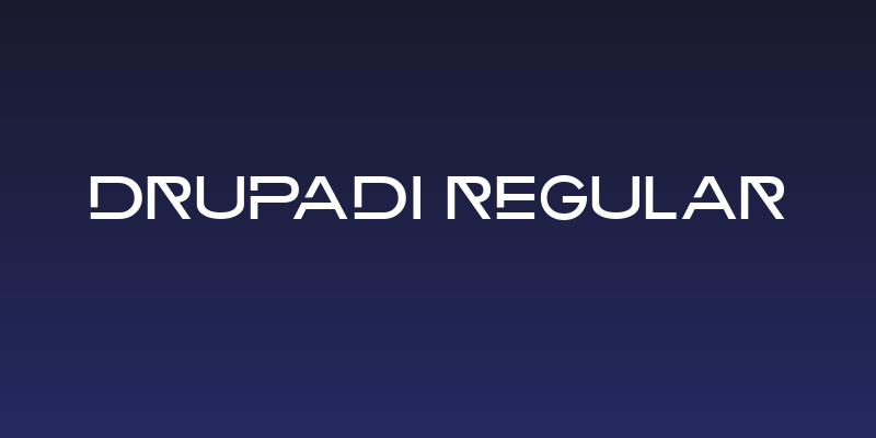 Drupadi Regular Social Header