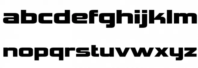 Dry Bones Party 4 Regular 字体 小写