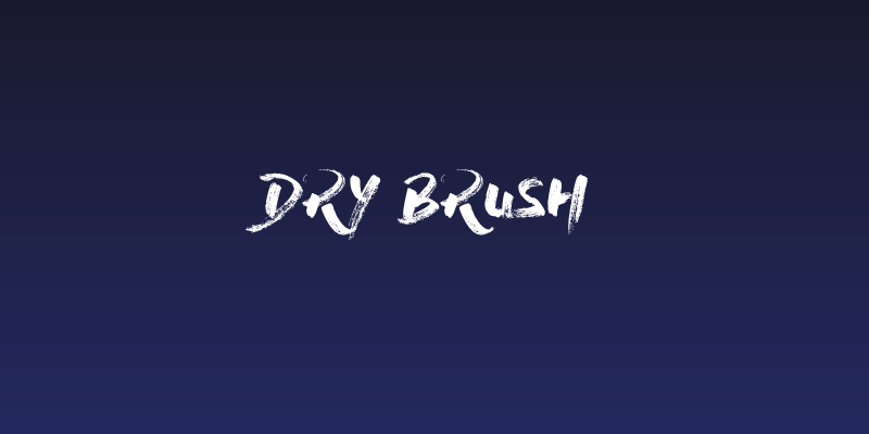 Dry Brush Social Header