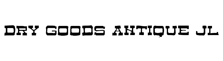 Dry Goods Antique JL Fonte