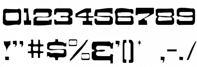 Dry Goods Antique JL Font OTHER CHARS