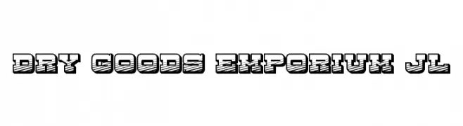 Dry Goods Emporium JL  baixar fontes gratis