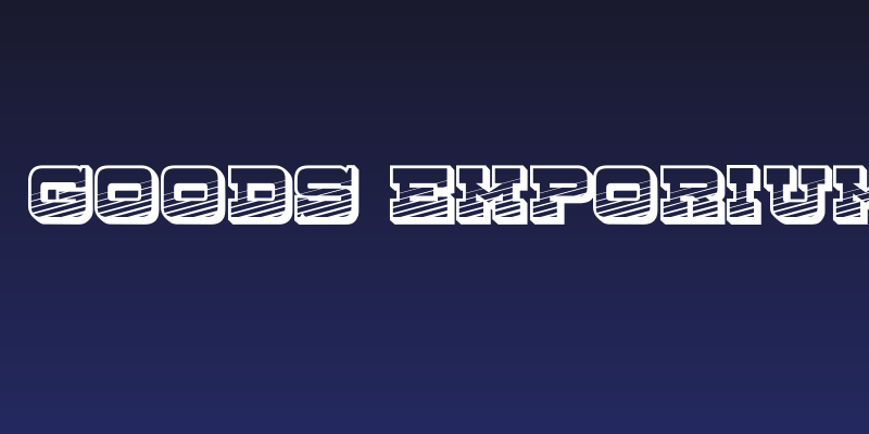 Dry Goods Emporium JL Social Header