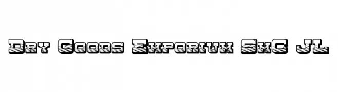 Dry Goods Emporium SmC JL  नि: शुल्क फ़ॉन्ट्स डाउनलोड