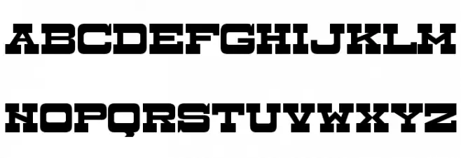 Dry Goods JL フォント 小文字