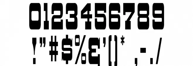 Dry Goods Narrow Sm. Caps JL Font OTHER CHARS