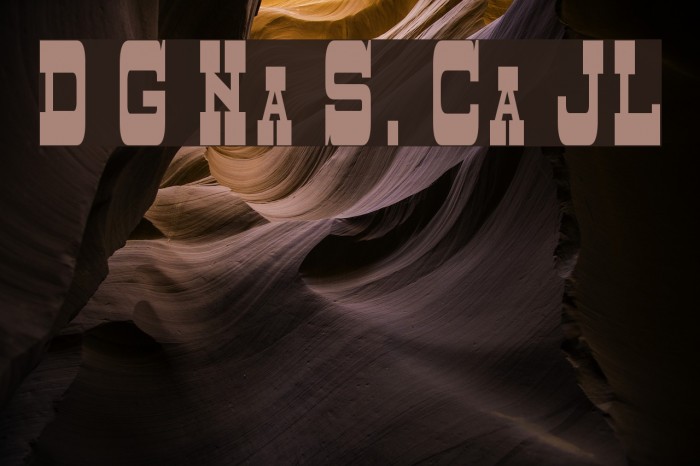 Dry Goods Narrow Sm. Caps JL Font examples