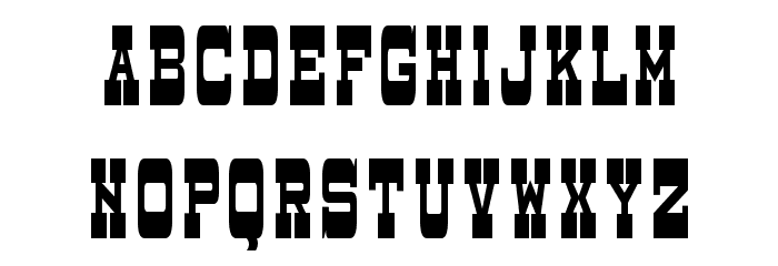 Dry Goods Narrow Sm. Caps JL Font LOWERCASE