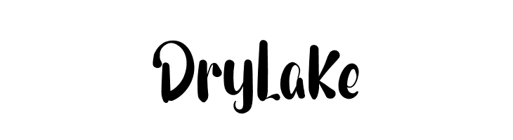 Dry Lake  नि: शुल्क फ़ॉन्ट्स डाउनलोड