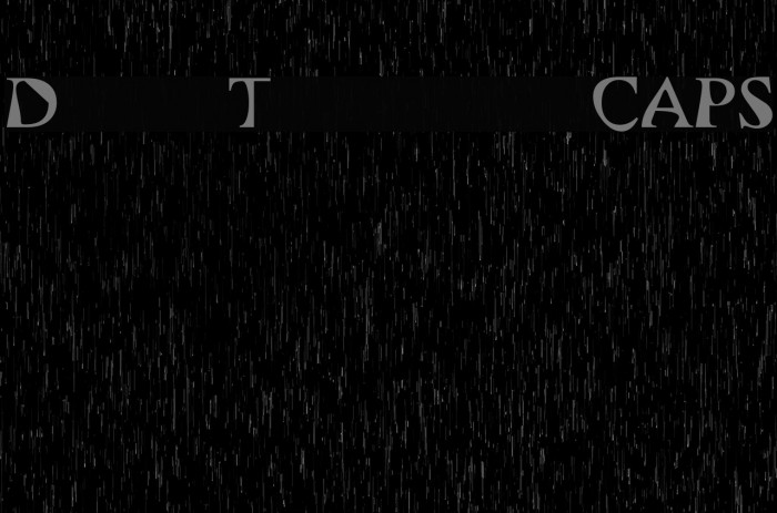 Dry Toast CAPS Font examples